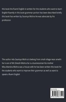 The Fluent English: The Fluent English By Soumya Mishra