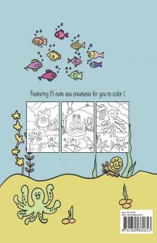 Miracle Sea World : A Sea Creatures Coloring Book