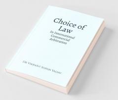Choice Of Law In International Commercial Arbitration
