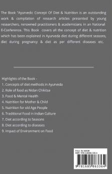 Ayurvedic Concept Of Diet And Nutrition