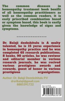 Common Diseases Homeopathy Treatment