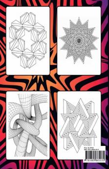 Optical Illusion Coloring Book : A Cool Drawing Book for Adults and Kids Make Your Own Optical Illusions Optical Illusion Books