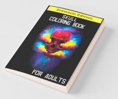 Skull Coloring Book For Adults
