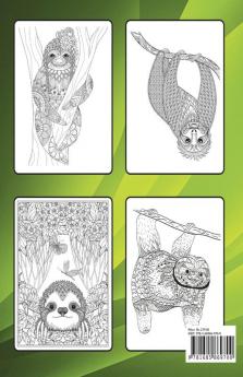 Sloth Coloring Book : Hilarious Fun Coloring Book with Silly Adorable &amp; Funny Sloths Sloth Coloring Cute Coloring Book