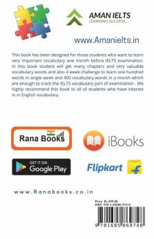 Four Week Ielts Vocabulary Challenge ‍ : For Ielts Celpip Pte Toefl Cae And Spoken English