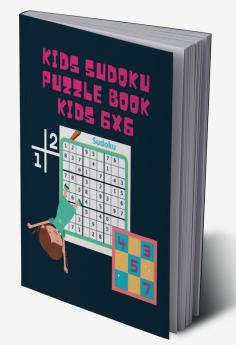 Kids Sudoku Puzzle Book Kids 6x6