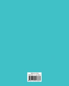 Examination Blue Book Wide Ruled 12 Sheets (24 Pages) Blank Lined Write-in Booklet (Royal Blue)