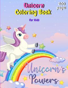 Unicorn Coloring Book for kids