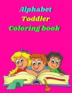 Alphabet Toddler Coloring Book