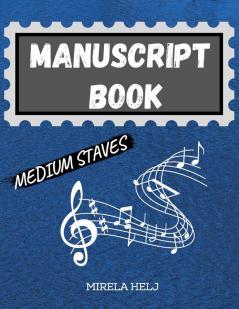 Manuscript Book Medium Staves