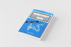 Manuscript Book Large Staves
