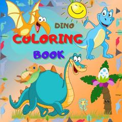 Dino Coloring Book