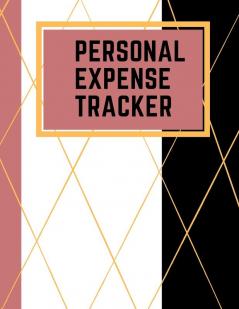 Personal Expense Tracker: Daily Expense Tracker Organizer Log Book Ideal for Travel Cost Family Trip Financial Planning 8.5 x 11 Notebook