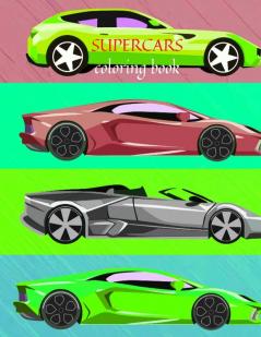 Supecars coloring book