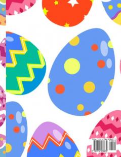 Easter eggs coloring book