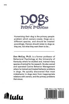 Dogs with People Problems