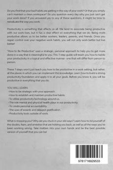 How to Be Productive