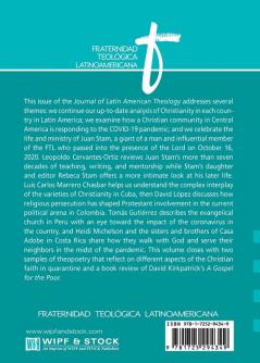 Journal of Latin American Theology Volume 15 Number 2