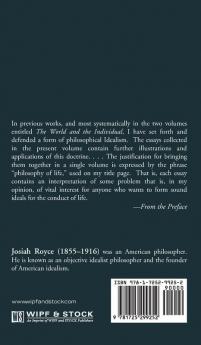 William James and Other Essays on the Philosophy of Life