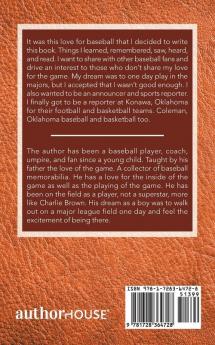 Why Another Book About Baseball?