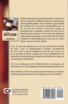 La Restitution: Un Message Important Pour Les Vainqueurs: 11 (Aide Pratique Pour Les Vainqueurs)