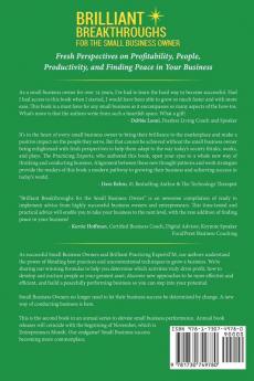 Brilliant Breakthroughs for the Small Business Owner: Fresh Perspectives on Profitability People Productivity and Finding Peace in Your Business: 2