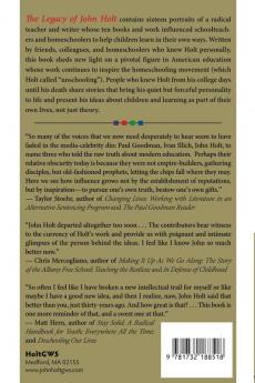 The Legacy of John Holt