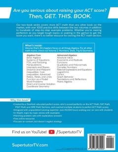 The Best ACT Math Books Ever Book 1