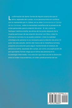 Metafísica del alma después de la muerte: Un estudio a través de Platón Santo Tomás de Aquino y A. Gálvez