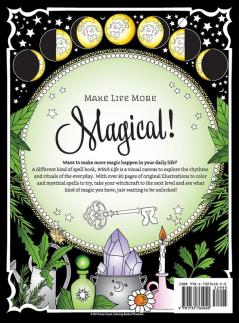 Coloring Book of Shadows: Witch Life