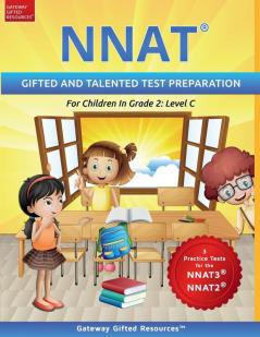 NNAT Test Prep Grade 2 Level C: NNAT3 and NNAT2 Gifted and Talented Test Preparation Book - Practice Test/Workbook for Children in Second Grade