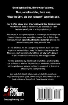 How to Write a Song (Even If You've Never Written One Before and You Think You Suck)