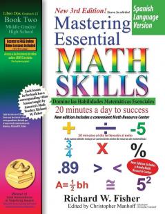 Mastering Essential Math Skills Book 2 Spanish Language Version