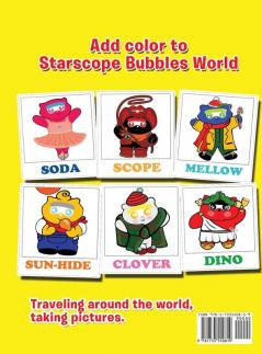 Starscope Bubbles-Photo Album Coloring Book