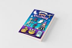 Happy Halloween Coloring and Activity Book