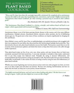 The Autoimmune Plant Based Cookbook: Recipes to Decrease Pain Optimize Health and Maximize Your Quality of Life