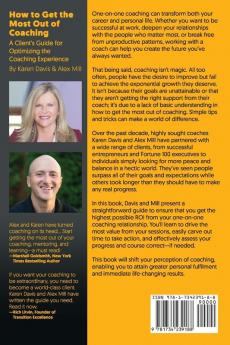 How to Get the Most Out of Coaching