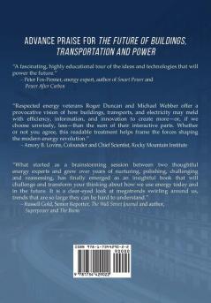 The Future of Buildings Transportation and Power