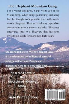 The Elephant Mountain Gang - Mystery at Maine's Moosehead Lake (Large Print)