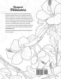 Backyard Pollinators: A Partnership with Plants: 3 (Coloring Wonder)