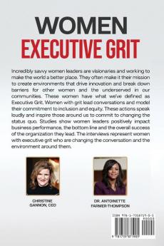 Women Executive Grit: Powerful Stories of Women Who Earned the Silver Spoon