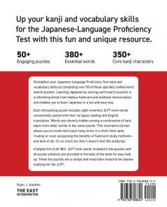 JLPT N1 Japanese Vocabulary Word Search: Kanji Reading Puzzles to Master the Japanese-Language Proficiency Test