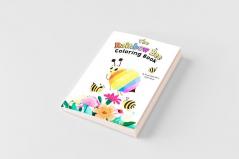 The Rainbow Bee Coloring Book