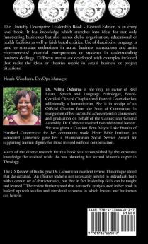 The Unstuffy Descriptive Leadership Book: Inclusive of Language Usage Networking Theories Culture as well as Funding of Business Enterprises