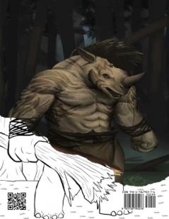 Coloring Book The Adventures of Cobasfang Justice Returns volume 1