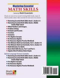 Mastering Essential Math Skills Whole Numbers and Integers 2nd Edition