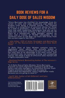 A Daily Dose of Sales Wisdom