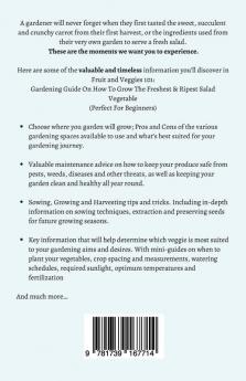 Fruit and Veggies 101 - Salad Vegetables