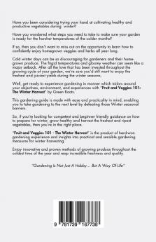 Fruit & Veggies 101 - The Winter Harvest