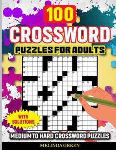 100 Crossword Puzzles For Adults